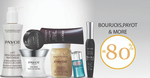 Bourjois, Payot & More έως -80%
