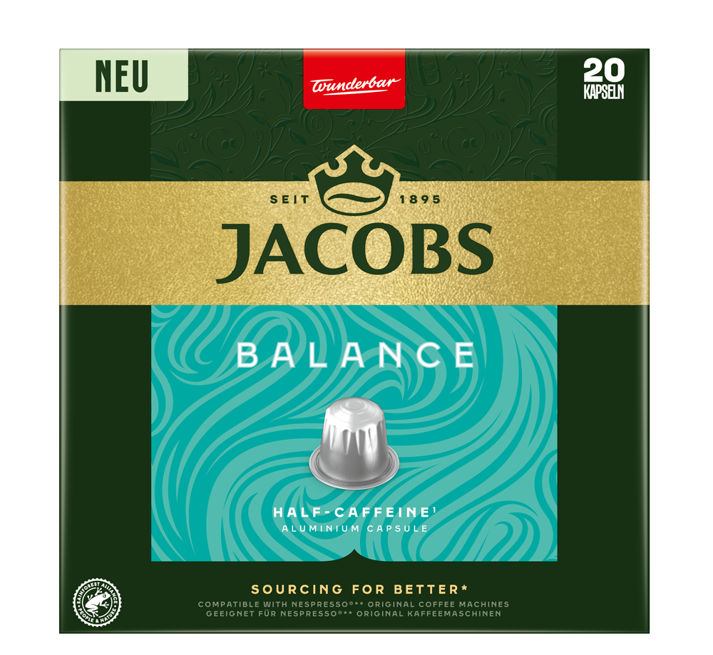 Κάψουλες espresso Balance Jacobs (20 τεμ)
