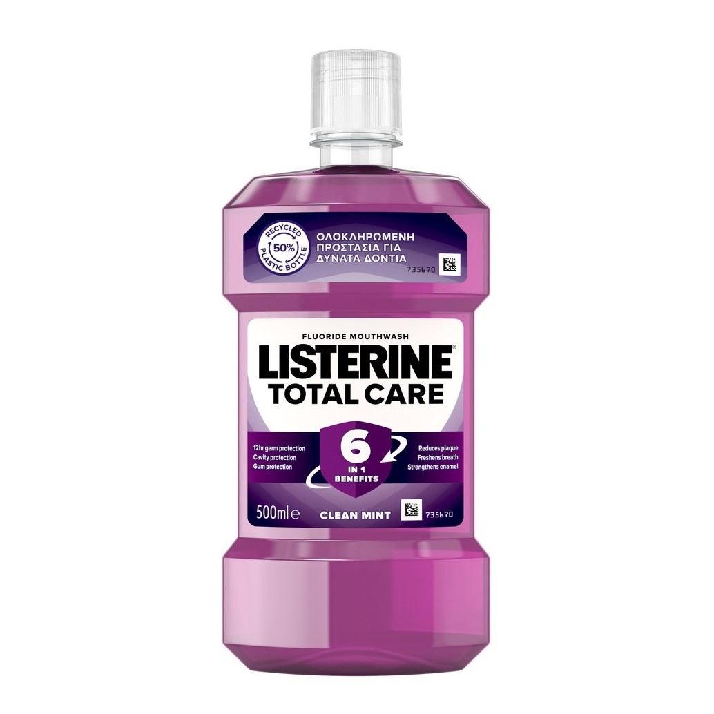 Στοματικό διάλυμα Total Care Listerine (500 ml)