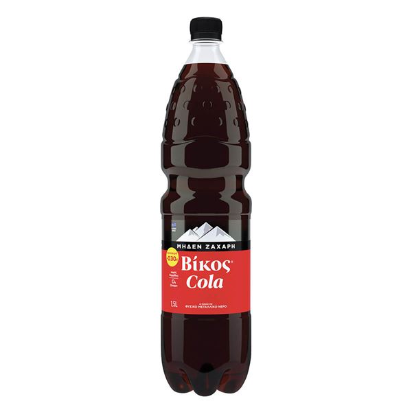 Cola Zero Βίκος (1,5 Lt) -0,30€ 