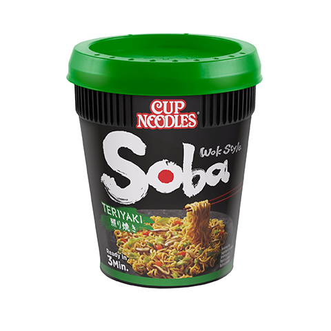 Noodles σε Cup με Τεριγιάκι, Soba (3X90 g) 2+1 ΔΩΡΟ