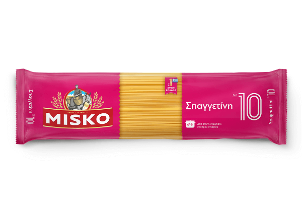 Σπαγγετίνι Νο 10 Misko (4x500g) 3+1 Δώρο