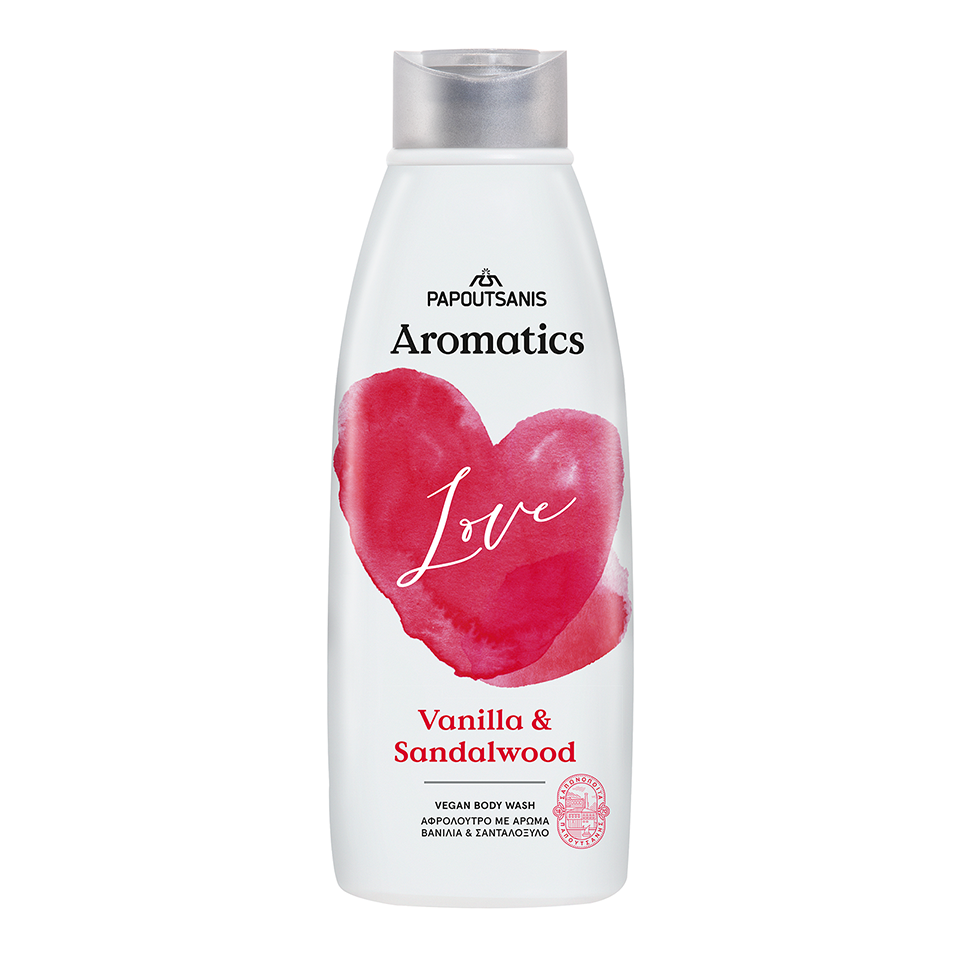 Αφρόλουτρο Love Βανίλια & Σανταλόξυλο Aromatics (600ml)