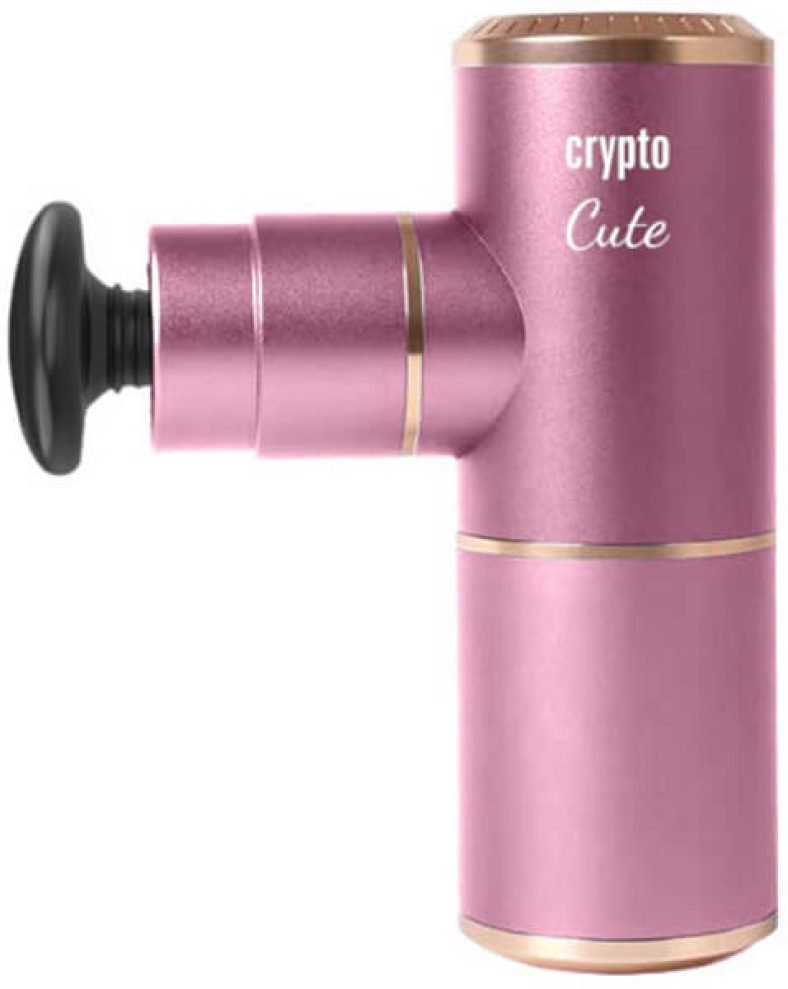 Προσφορά Crazy Sundays από το e-shop.gr! CRYPTO MASSAGE GUN CUTE PINK από 84,90€ τώρα στα 52,90€!