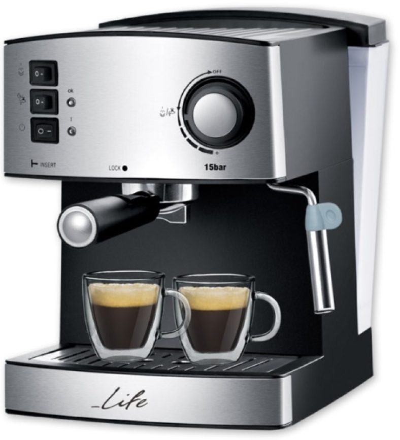 Νέα Crazy Sundays προσφορά! MHXANH ESPRESSO LIFE ESP-100 από 79,90€ τώρα στα 59,00€!