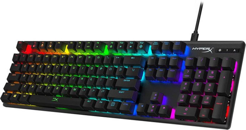 Crazy Sundays deal: ΠΛΗΚΤΡΟΛΟΓΙΟ HYPERX HX-KB6AQX-US ALLOY ORIGINS RGB MECHANICAL GAMING KEYBOARD HX AQUA SWITCHES από 119,90€ τώρα στα 86,90€!