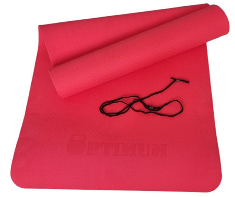 Προσφορά Crazy Sundays από το e-shop.gr! ΣΤΡΩΜΑ OPTIMUM YOGA MAT ΚΟΚΚΙΝΟ (183 X 61 X 0.6 CM) από 20,00€ τώρα στα 13,90€!