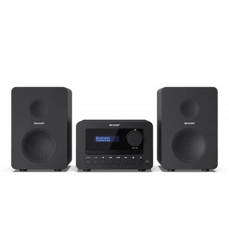 Νέα Crazy Sundays προσφορά! SHARP HI-FI MICRO SYSTEM DAB/BT XL-B520D (BK) από 176,00€ τώρα στα 129,00€!