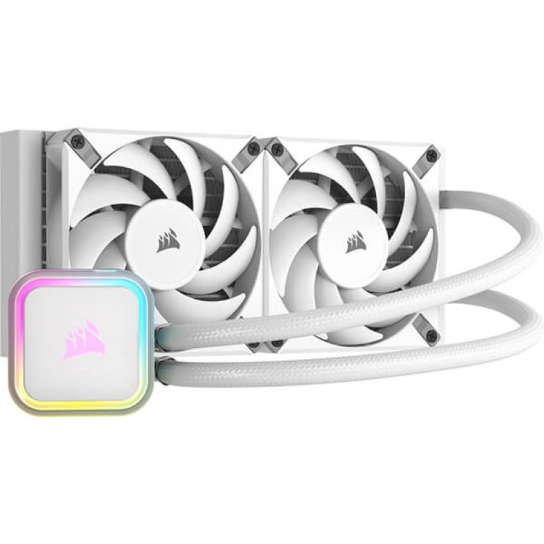 Νέα Crazy Sundays προσφορά! CORSAIR CW-9060078-WW ICUE H100I RGB ELITE LIQUID CPU COOLER 240MM WHITE από 169,90€ τώρα στα 115,90€!