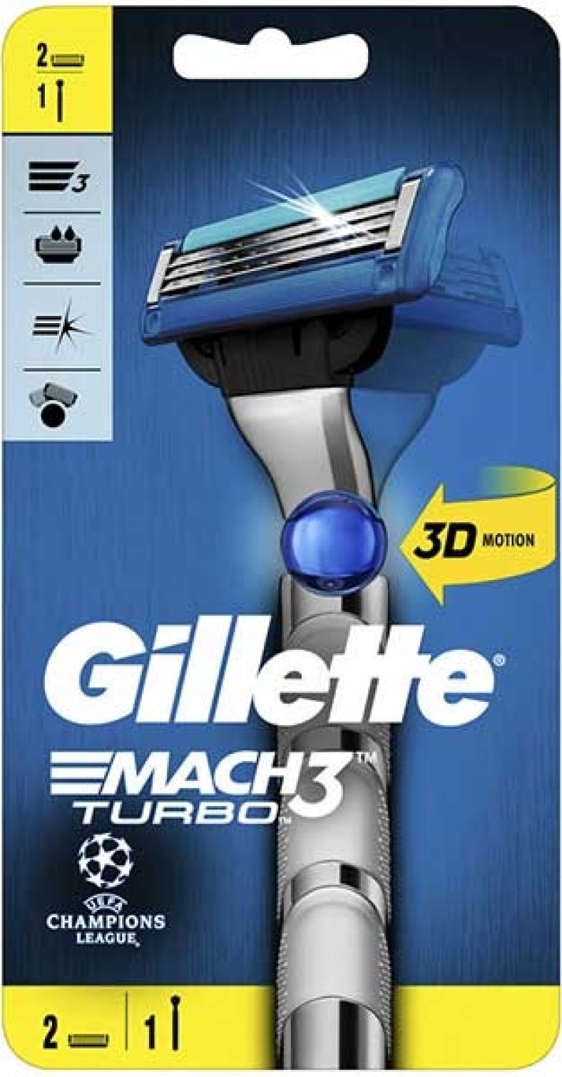 Προσφορά Crazy Sundays από το e-shop.gr! GILLETTE ΞΥΡΙΣΤΙΚΗ ΜΗΧΑΝΗ MACH3 TURBO (MHXANH+2 ANT/KA) 80751251 από 17,99€ τώρα στα 8,99€!