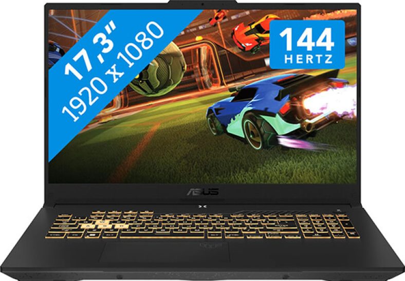 Crazy Sundays deal: LAPTOP ASUS TUF GAMING F17 FX707ZC4-HX071W 17.3” FHD 144HZ INTEL I7-12700H 16GB 512GB RTX3050 W11 από 1.399,00€ τώρα στα 1.189,00€!