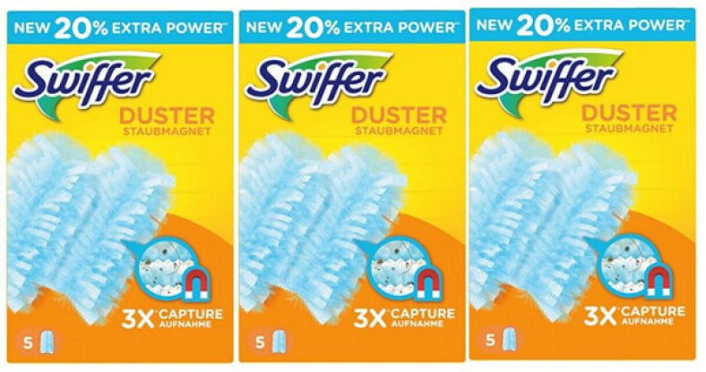 Crazy Sundays deal: SWIFFER DUSTERS (5 ΑΝΤ.ΞΕΣΚ) 3 ΤΕΜ από 14,97€ τώρα στα 8,97€!